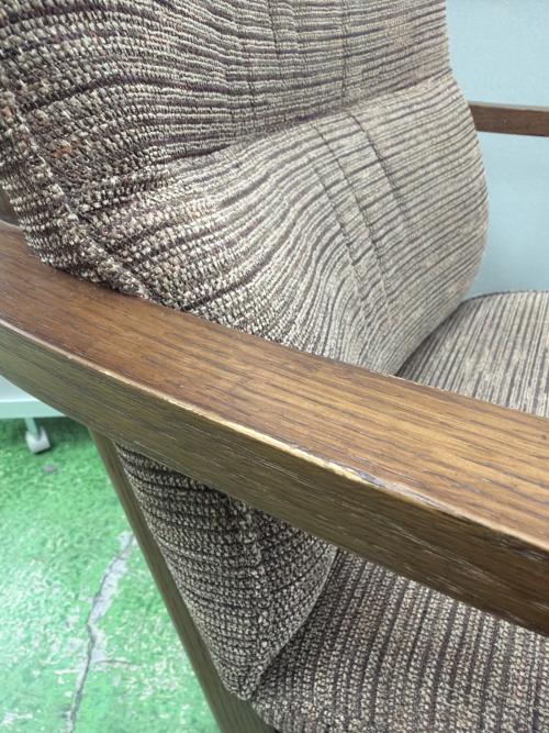 飛騨産業 (ヒダサンギョウ) ダイニングチェアー LF220AR グレー KAYA LF220