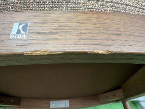 飛騨産業 (ヒダサンギョウ) ダイニングチェアー LF220AR グレー KAYA LF220