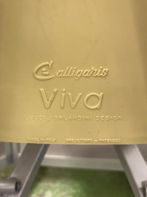 CALLIGARIS (カリガリス) Viva折りたたみチェアー イエロー