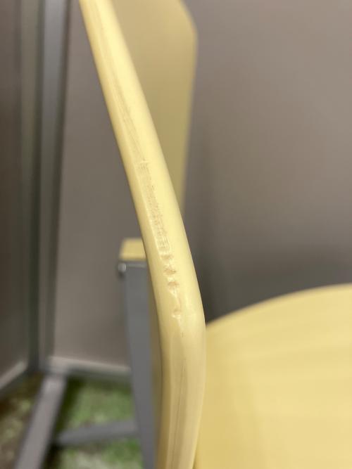 CALLIGARIS (カリガリス) Viva折りたたみチェアー イエロー