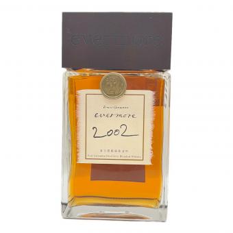 EVERMORE 2002 ウィスキー シールハガレ有 シール1 700ml