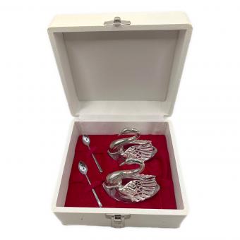 小物入れ 純銀スワン 2Pセット