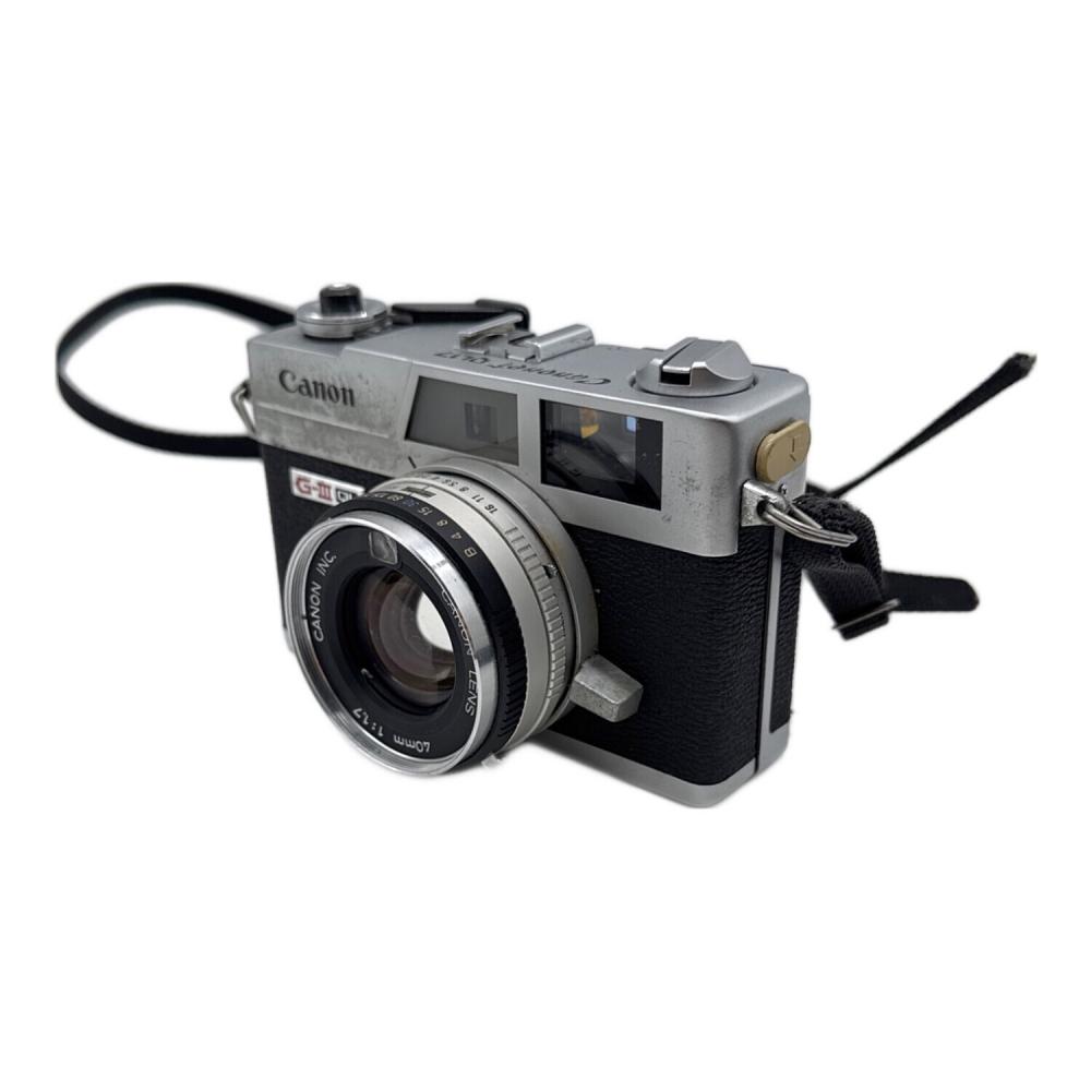 CANON (キャノン) フィルムカメラ Canonet G-III 17｜トレファクONLINE