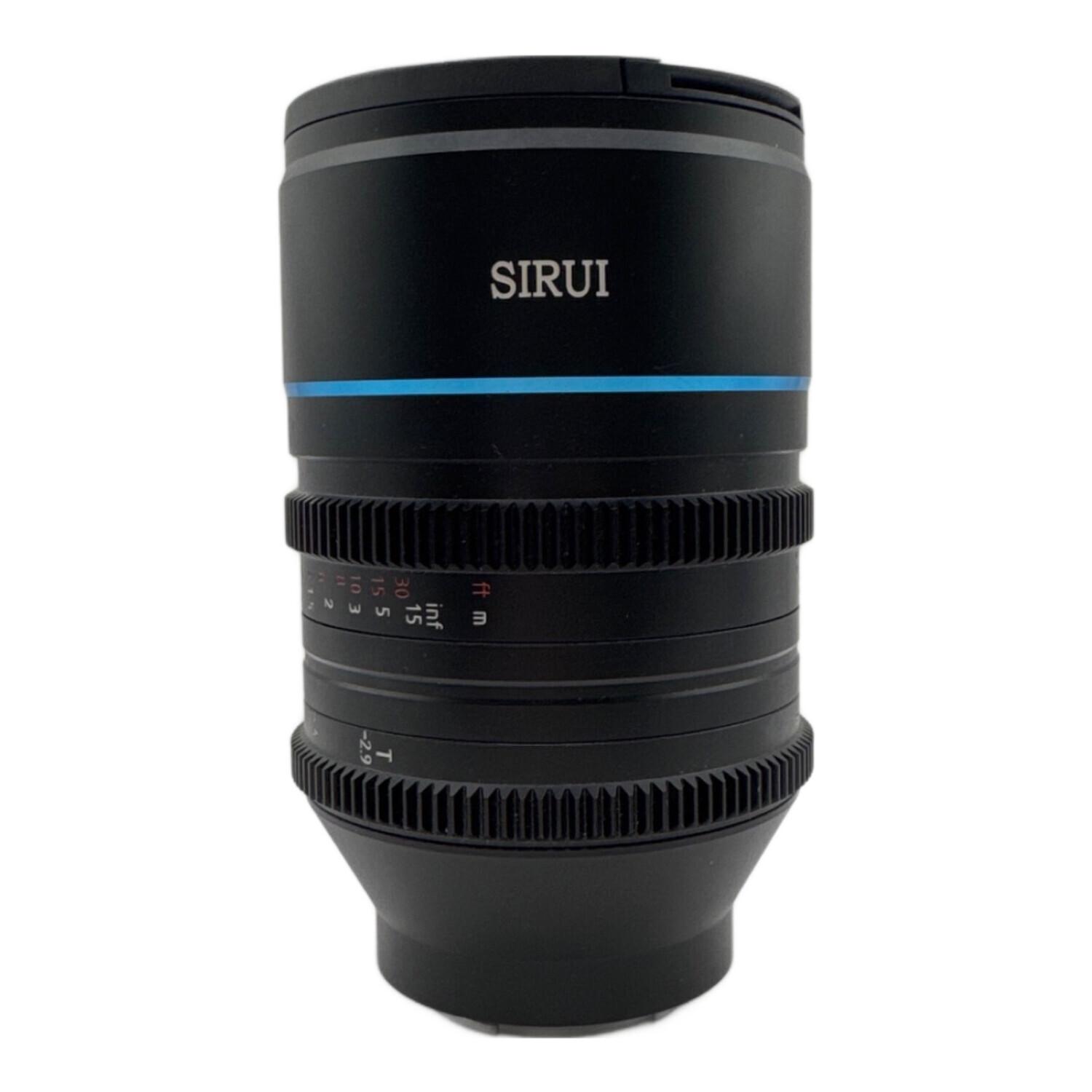 SIRUI (シルイ) アナモルフィックレンズ 50mm T2.9 Anamorphic FF1.6X