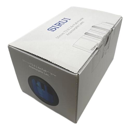 SIRUI (シルイ) アナモルフィックレンズ 50mm T2.9 Anamorphic FF1.6X FFEK6-E-JP [ソニーE用]