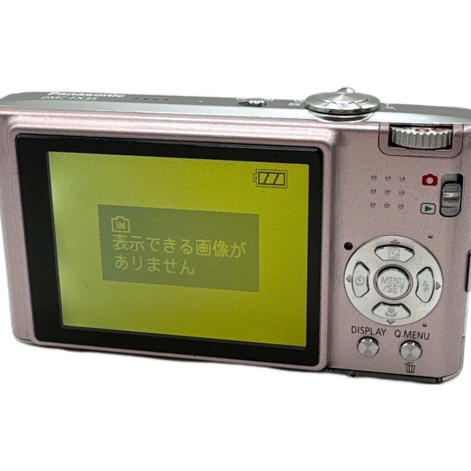 Panasonic DMC-FX35 コンパクトデジタルカメラ 動作確認済み Panasonic (パナソニック) コンパクトデジタルカメラ DMC-FX35