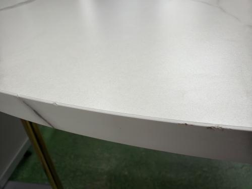 Franc franc (フランフラン) ダイニングテーブル ホワイト ベル ラウンド110