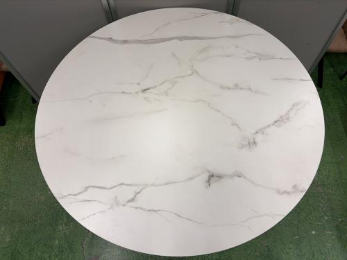 Franc franc (フランフラン) ダイニングテーブル ホワイト ベル ラウンド110