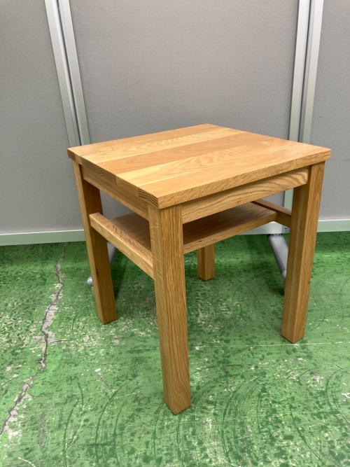 無印良品 (ムジルシリョウヒン) サイドテーブルベンチ  ナチュラル