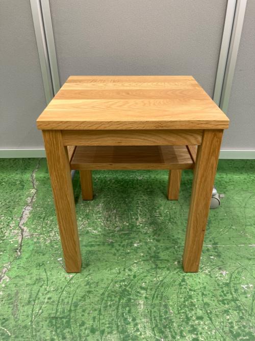 無印良品 (ムジルシリョウヒン) サイドテーブルベンチ  ナチュラル