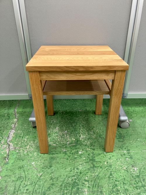 無印良品 (ムジルシリョウヒン) サイドテーブルベンチ  ナチュラル