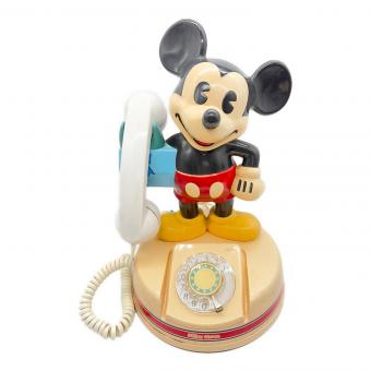 ミッキーマウス 電話機 レトロアンティーク  ※インテリア用