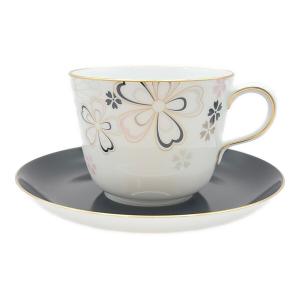 大倉陶園 (オオクラトウエン) カップ&ソーサー 花あられ