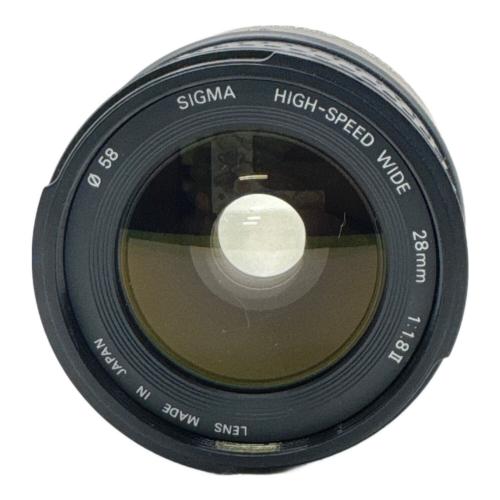SIGMA (シグマ) 単焦点レンズ HIGH SPEED WIDE 28mm F1.8 II