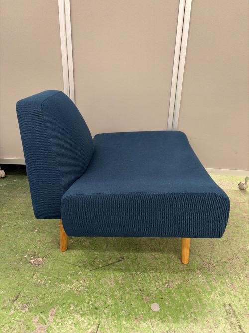 IDEE (イデー) 1人掛けソファー  ブルー AO SOFA