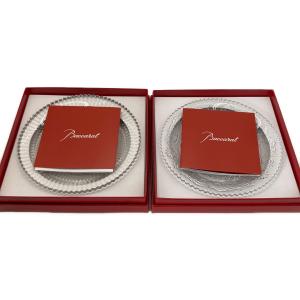 Baccarat (バカラ) ガラスプレート 12cm アラベスク