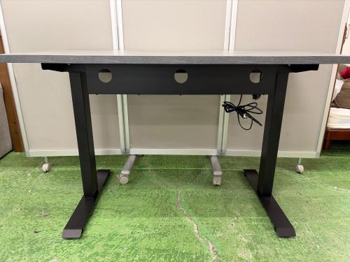 PAXTON (パクストン) 電動昇降デスク 天板高さ72cm～122cm ブラウン×ブラック