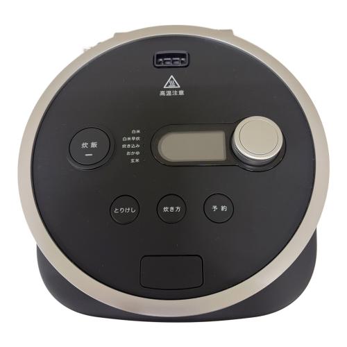 BALMUDA (バルミューダ) マイコン炊飯ジャー K08A-BK 2022年製  3合(0.54L)