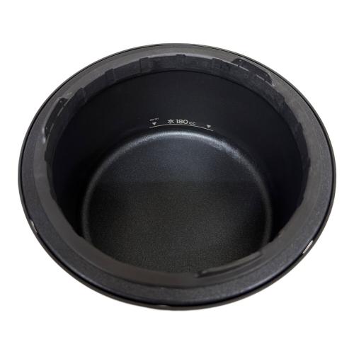 BALMUDA (バルミューダ) マイコン炊飯ジャー K08A-BK 2022年製  3合(0.54L)