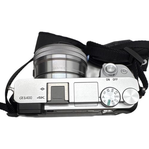 SONY (ソニー) ミラーレスカメラ α6400 ダブルズームレンズキット