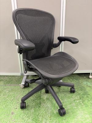 Herman Miller (ハーマンミラー) ワークチェアー AE113AWB-0001 PJG1BBBK3D01 ブラック アーロンチェア