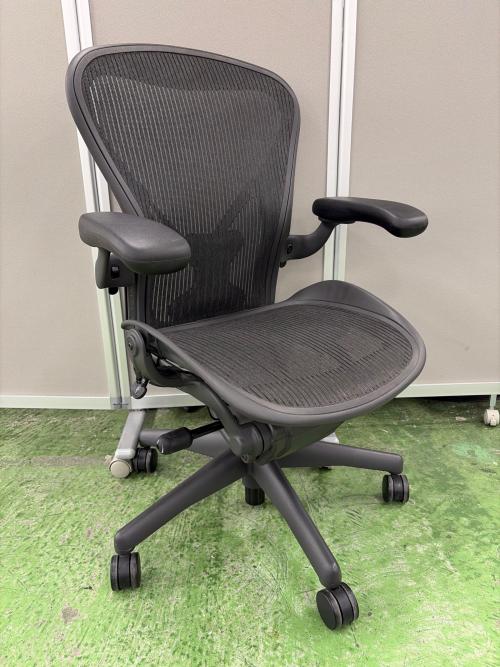 Herman Miller (ハーマンミラー) ワークチェアー AE113AWB-0001 PJG1BBBK3D01 ブラック アーロンチェア