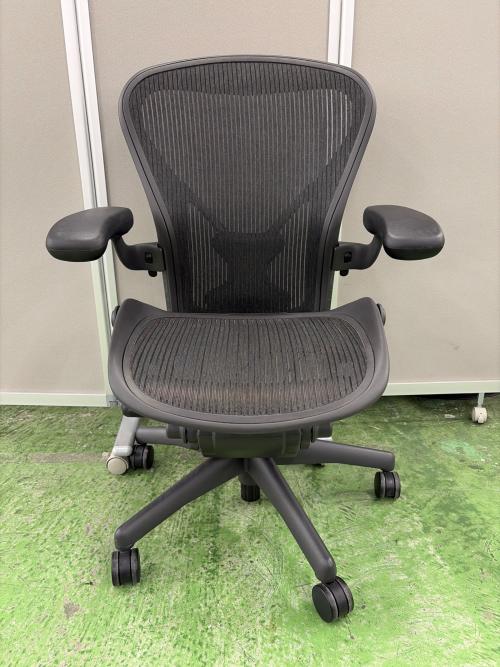 Herman Miller (ハーマンミラー) ワークチェアー AE113AWB-0001 PJG1BBBK3D01 ブラック アーロンチェア