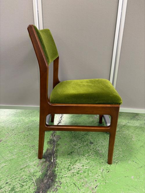 カリモク60+ (カリモクロクマルプラス) ダイニングチェアー C36105QW  モケットグリーン