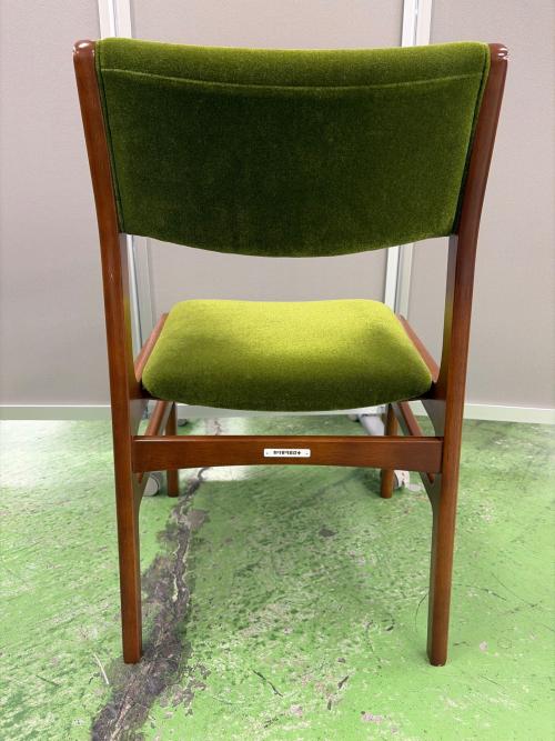 カリモク60+ (カリモクロクマルプラス) ダイニングチェアー C36105QW  モケットグリーン