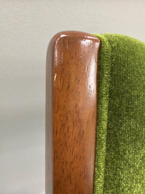 カリモク60+ (カリモクロクマルプラス) ダイニングチェアー C36105QW  モケットグリーン