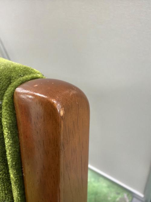 カリモク60+ (カリモクロクマルプラス) ダイニングチェアー C36105QW  モケットグリーン