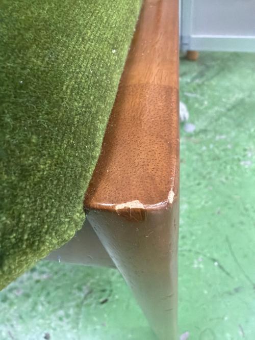 カリモク60+ (カリモクロクマルプラス) ダイニングチェアー C36105QW  モケットグリーン