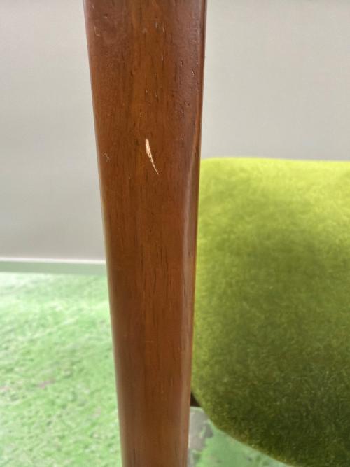 カリモク60+ (カリモクロクマルプラス) ダイニングチェアー C36105QW  モケットグリーン