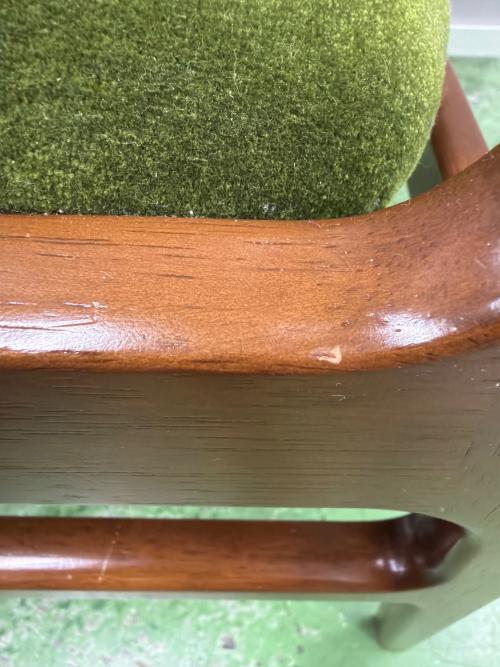 カリモク60+ (カリモクロクマルプラス) ダイニングチェアー C36105QW  モケットグリーン