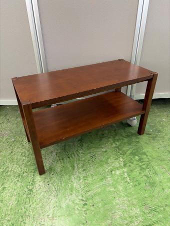 無印良品 (ムジルシリョウヒン) バーチ材シェルフベンチ