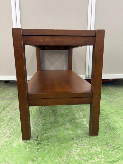 無印良品 (ムジルシリョウヒン) バーチ材シェルフベンチ