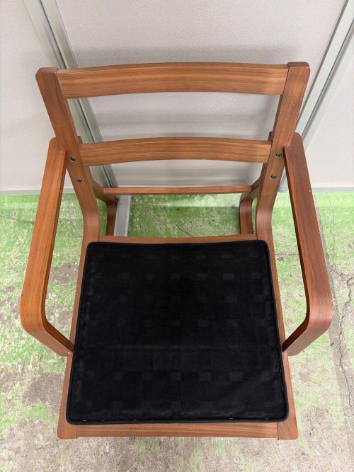 無印良品 (ムジルシリョウヒン) リビングでも使えるダイニングチェア ネイビー