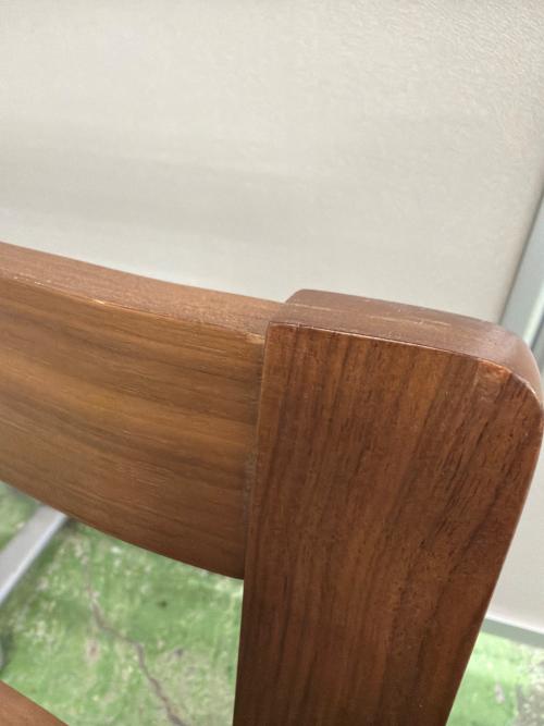 無印良品 (ムジルシリョウヒン) リビングでも使えるダイニングチェア ネイビー