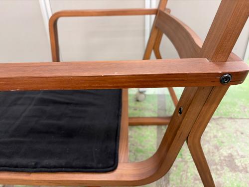 無印良品 (ムジルシリョウヒン) リビングでも使えるダイニングチェア ネイビー