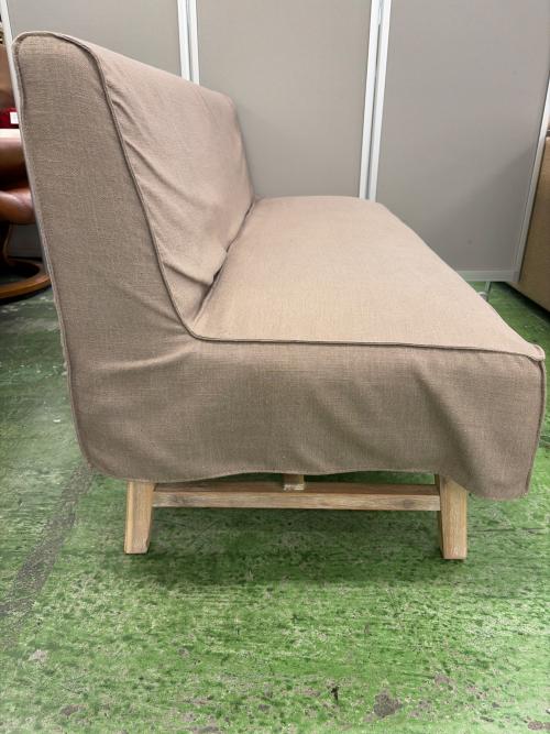 2人掛けソファー ミサワ ブラウン