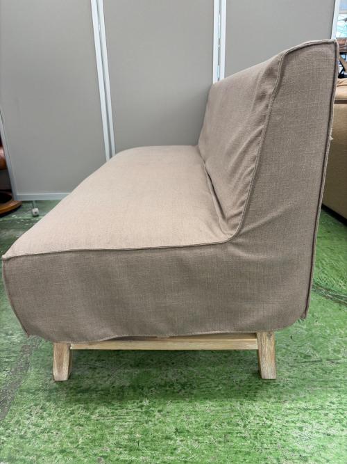 2人掛けソファー ミサワ ブラウン