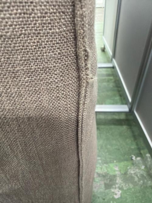 2人掛けソファー ミサワ ブラウン