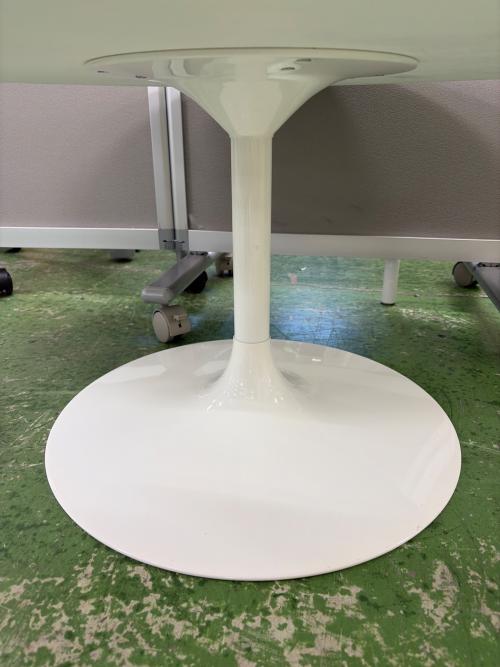 カナタ製作所 (カナタセイサクショ) 丸型ローテーブル ホワイト