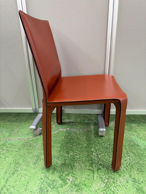 CASSINA (カッシーナ) ダイニングチェアー バーガンディー 412CAB アームレスチェア