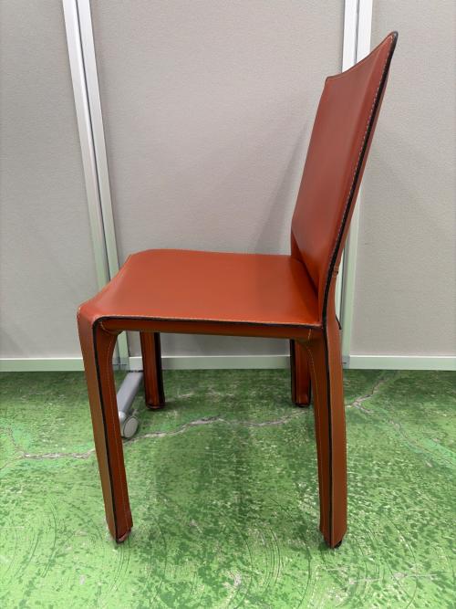 CASSINA (カッシーナ) ダイニングチェアー バーガンディー 412CAB アームレスチェア