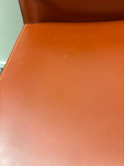 CASSINA (カッシーナ) ダイニングチェアー バーガンディー 412CAB アームレスチェア