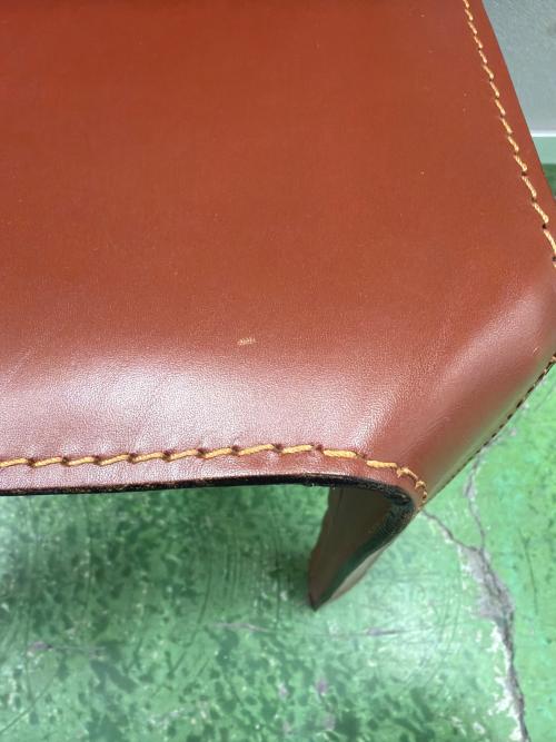 CASSINA (カッシーナ) ダイニングチェアー バーガンディー 412CAB アームレスチェア