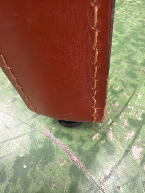 CASSINA (カッシーナ) ダイニングチェアー バーガンディー 412CAB アームレスチェア