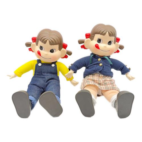 おすわりペコちゃん4体セット 保存ヨゴレ有