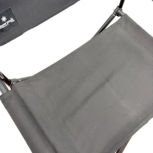 Snow peak (スノーピーク) アウトドアチェア ブラック ガーデンFDチェア